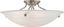 Elegant Brushed Nickel 4-Light Ceiling Fixture with White Alabaster Glass