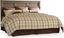 Weathered Brown King Transitional Wood Panel Bed