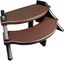 Espresso Two-Tone Plastic Indoor/Outdoor Spa Step Stool