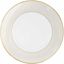 Gio Gold 8" Porcelain Salad Plate with Geometric Pattern