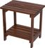 Providence Oak Rectangular Cedar Wood Outdoor Side Table