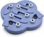 Blue Composite Interactive Dog Treat Puzzle Dispenser