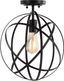 13" Oil Rubbed Bronze Drum LED Flush Mount Ceiling Light