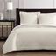 Ivory Queen Diamond Quilted Egyptian Cotton Coverlet Set