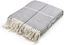 Queen Gray Reversible Machine Washable Blanket