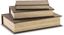 Brown Faux Book Keepsake Storage Box Set of 3