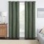 Sage Green Blackout Grommet Top Polyester Drapes