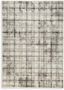 Azmerilla Cream and Brown Plaid 8' x 10' Synthetic Rug