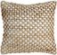 Jada Chic White Cotton & Jute 20" Decorative Pillow