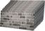 3D Gray Brick Effect Styrofoam Wall Panels, 40x20 inches, 9 Pieces