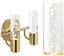 Bolha 10.75" Brass Gold Minimalist LED Vanity Light