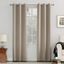 Stone Blackout Grommet Curtain Panel, 40" x 84" Polyester