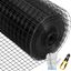 Black Vinyl Coated Galvanized Steel Chicken Wire Mesh Roll