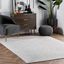 Ivory Wynn 8' Square Braided Synthetic Indoor/Outdoor Rug