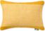 Yellow and Ivory Recycled Material Indoor/Outdoor Pillow