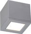 Rubix Graphite 5'' Aluminum LED Flush Mount - Energy Star Certified