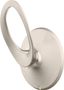 Brushed Nickel Sculptural Modern Robe Hook