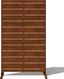 Corten Steel 76" Folding Privacy Screen for Outdoor Spaces