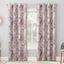 Rosewine Global Medallion Print Room-Darkening Polyester Curtain Panel