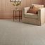 Light Grey and Ivory 6' x 9' Handmade Wool Area Rug