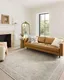 Maison Bough Natural Round Wool and Synthetic Area Rug