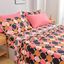 Twin Pink and Black Microfiber Deep Pocket Kids Sheet Set