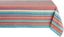 Verano Stripe Multicolor Cotton Square Tablecloth, 52x52