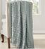 Lana Ivy Oversized 60x70 Cotton Knit Throw with Fringe Ends