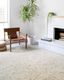 Ziva Neutral Hand-Tufted Wool 7'-9" x 9'-9" Area Rug