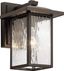 Olde Bronze 10.75" Outdoor Wall Sconce with Clear Glass Shade