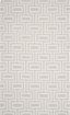 Grey and Ivory Geometric Wool Flatweave Area Rug, 8' x 10'