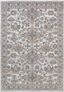 Ivory and Beige Rectangular Synthetic Area Rug, 9x13