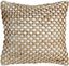 Jada Chic White Cotton & Jute 20" Decorative Pillow