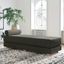 Charcoal Velvet Upholstered Queen Wood Frame Daybed