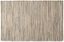 Handmade Taupe Stripe Cotton Rectangular 4' x 6' Rug