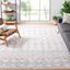 Augustine Nomadic Charm Ivory/Beige 54"x16" Synthetic Area Rug