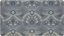 Blue Damask PVC Anti-Fatigue Kitchen Mat 17.5" x 32"