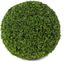 11" Green Artificial Boxwood Topiary Ball for Indoor/Outdoor Use