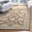 Heritage Blue and Brown 6' x 9' Hand-Tufted Wool Rug