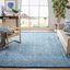 Capri Elegance Hand-Tufted Wool Area Rug in Navy - 4' x 6'