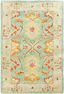 Elegant Heritage Light Blue & Ivory Hand-Tufted Wool Accent Rug - 2' x 3'