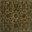 Hand-tufted Elegance Square Gray Wool 6' Area Rug