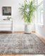 Layla Taupe and Stone Reversible Synthetic Runner Rug