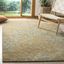 Handmade Light Brown Multi Wool Rectangular Area Rug