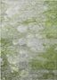 Olive and Gray Abstract Washable Synthetic 9' x 12' Rug