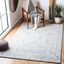 Handmade Light Blue Wool Tufted Area Rug 8' x 10'