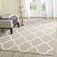 Hand-Tufted Cambridge Beige & Ivory Wool 10' x 14' Rectangular Rug