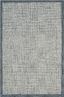 Navy and Ivory Abstract Hand-Tufted Wool Accent Rug - 27" x 5"