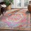 Light Blue 10' x 14' Reversible Oriental Synthetic Rug