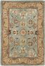 Heritage Blue and Gold Hand-Tufted Wool Area Rug 11' x 17'